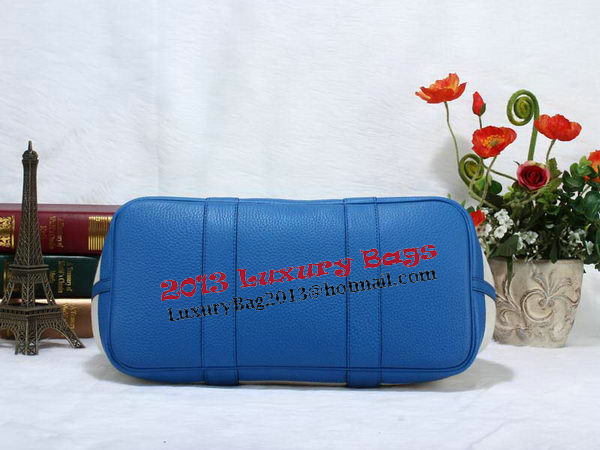 Hermes Garden Party 36cm Tote Bag Canvas Blue Hermes Garden Party 36cm Tote Bag Canvas Blue