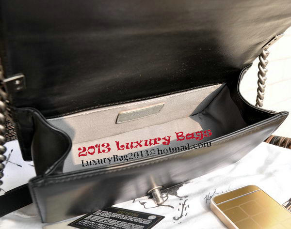 Boy Chanel Original Lambskin Leather Flap Shoulder Bag A67086 Black Boy Chanel Original Lambskin Leather Flap Shoulder Bag A67086 Black