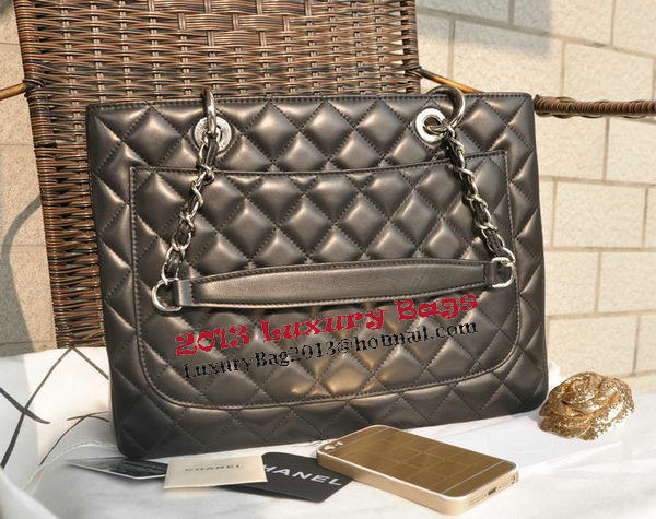 Chanel Classic Coco Bag Black GST Sheepskin Leather A50995 Silver Chanel Classic Coco Bag Black GST Sheepskin Leather A50995 Silver