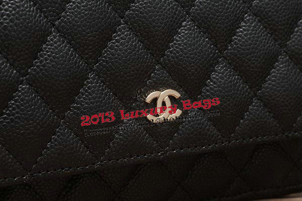 Chanel mini Flap Bag A33814 Black Cannage Pattern Gold Chanel mini Flap Bag A33814 Black Cannage Pattern Gold