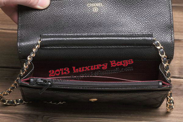 Chanel mini Flap Bag A33814 Black Cannage Pattern Gold Chanel mini Flap Bag A33814 Black Cannage Pattern Gold