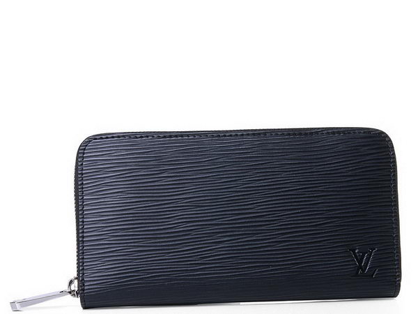 LOUIS VUITTON M6385N EPI LEATHER ZIPPY ORGANIZER BLACK LOUIS VUITTON M6385N EPI LEATHER ZIPPY ORGANIZER BLACK