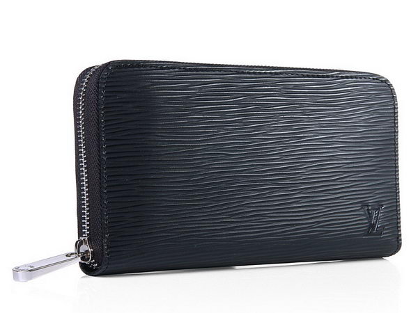 LOUIS VUITTON M6385N EPI LEATHER ZIPPY ORGANIZER BLACK LOUIS VUITTON M6385N EPI LEATHER ZIPPY ORGANIZER BLACK