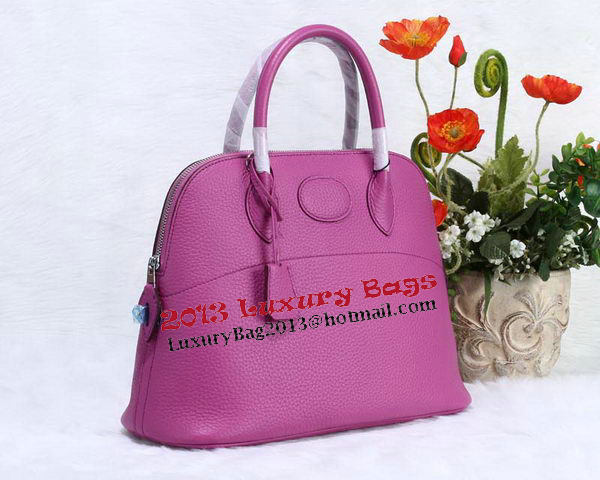 Hermes Bolide 31CM Calfskin Leather Tote Bag H509083 Lavender Hermes Bolide 31CM Calfskin Leather Tote Bag H509083 Lavender