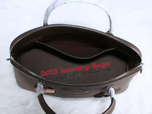 Hermes Bolide 37CM Calfskin Leather Tote Bags H509084 Grey Hermes Bolide 37CM Calfskin Leather Tote Bags H509084 Grey