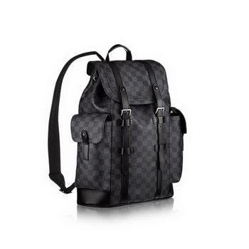 Louis Vuitton Damier Graphite Canvas CHRISTOPHER PM N41379 Louis Vuitton Damier Graphite Canvas CHRISTOPHER PM N41379