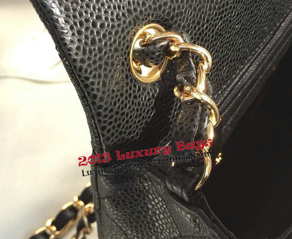 Chanel Classic Flap Bags black Original Cannage Patterns A1116 Gold Chanel Classic Flap Bags black Original Cannage Patterns A1116 Gold