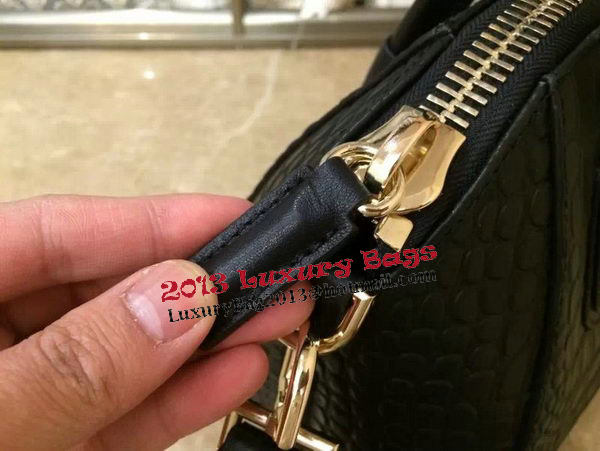 Givenchy Antigona Bag in Croco Leather Black Givenchy Antigona Bag in Croco Leather Black