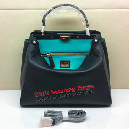 Fendi Peekaboo Bag Original Leather FD2311 Royal Fendi Peekaboo Bag Original Leather FD2311 Royal