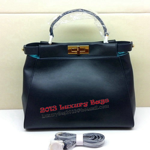 Fendi Peekaboo Bag Original Leather FD2311 Royal Fendi Peekaboo Bag Original Leather FD2311 Royal