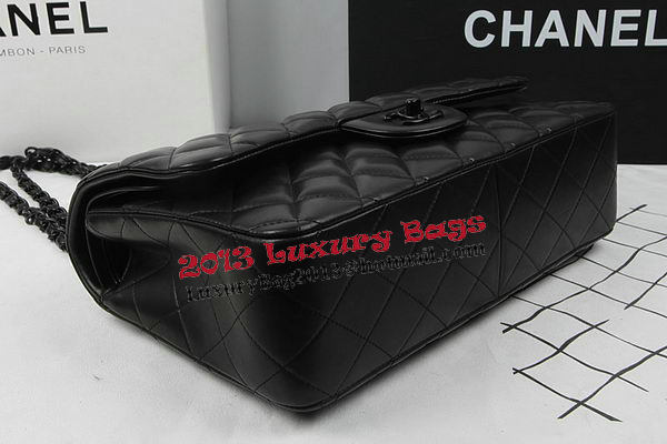 Chanel Classic Flap Bag Original Sheepskin Leather A1113 Black Chanel Classic Flap Bag Original Sheepskin Leather A1113 Black