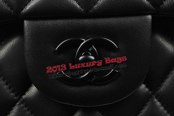 Chanel Classic Flap Bag Original Sheepskin Leather A1113 Black Chanel Classic Flap Bag Original Sheepskin Leather A1113 Black