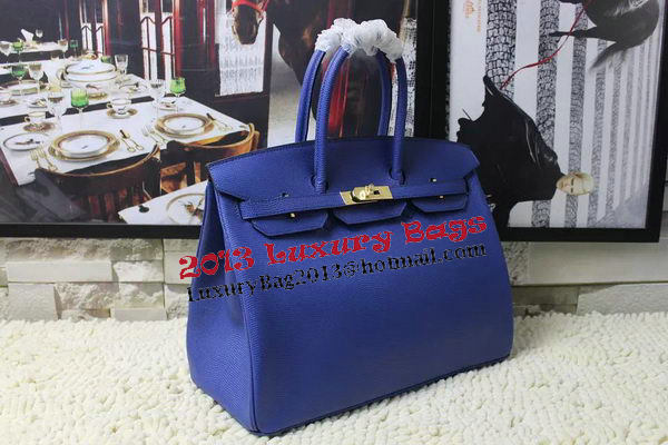 Hermes Birkin 35CM 30CM Tote Bag Lizard Leather H35H30 Blue Hermes Birkin 35CM 30CM Tote Bag Lizard Leather H35H30 Blue