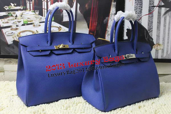 Hermes Birkin 35CM 30CM Tote Bag Lizard Leather H35H30 Blue Hermes Birkin 35CM 30CM Tote Bag Lizard Leather H35H30 Blue