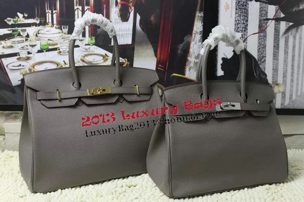 Hermes Birkin 35CM 30CM Tote Bag Lizard Leather H35H30 Grey