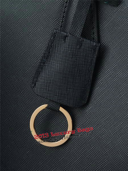 Prada Saffiano Calfskin Leather Tote Bag PBN1786 Black Prada Saffiano Calfskin Leather Tote Bag PBN1786 Black