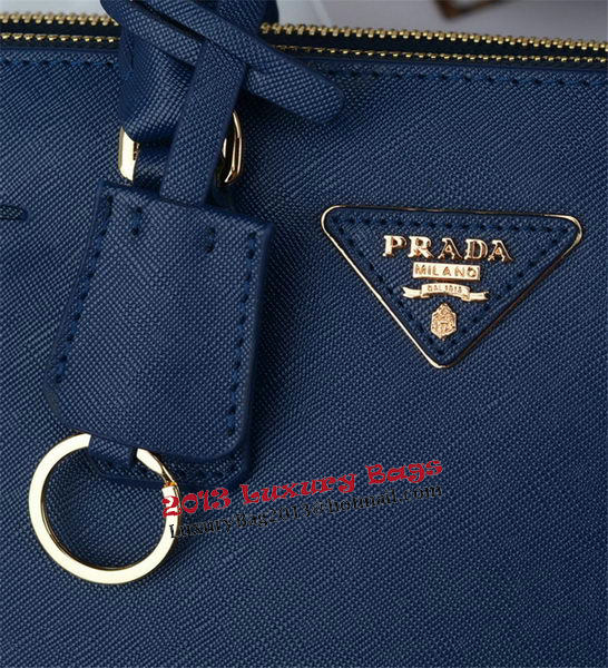 Prada Saffiano Leather Tote Bag PBN1801 Royal Prada Saffiano Leather Tote Bag PBN1801 Royal