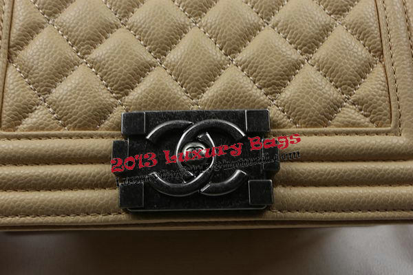 Boy Chanel mini Flap Bag Apricot Cannage Pattern A67025 Silver Boy Chanel mini Flap Bag Apricot Cannage Pattern A67025 Silver