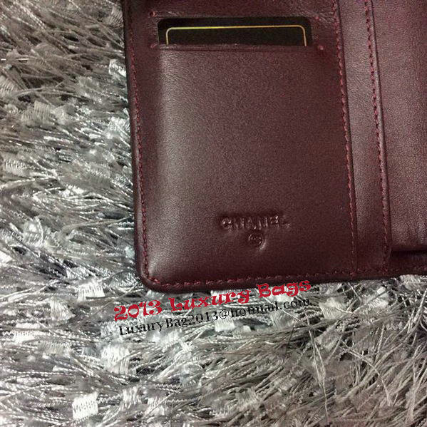 Chanel Matelasse Bi-Fold Wallet Cannage Pattern A31508 Chanel Matelasse Bi-Fold Wallet Cannage Pattern A31508