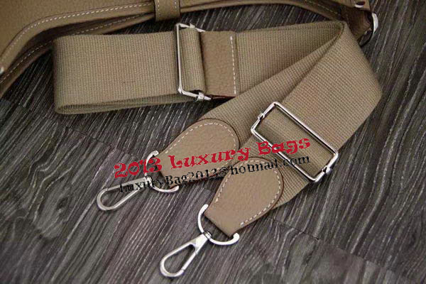 Hermes Evelyne 28cm Messenger Bag Original Leather H1188 Grey Hermes Evelyne 28cm Messenger Bag Original Leather H1188 Grey