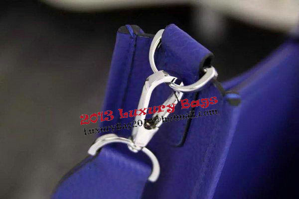 Hermes Evelyne 28cm Messenger Bag Original Leather H1188 Royal Hermes Evelyne 28cm Messenger Bag Original Leather H1188 Royal