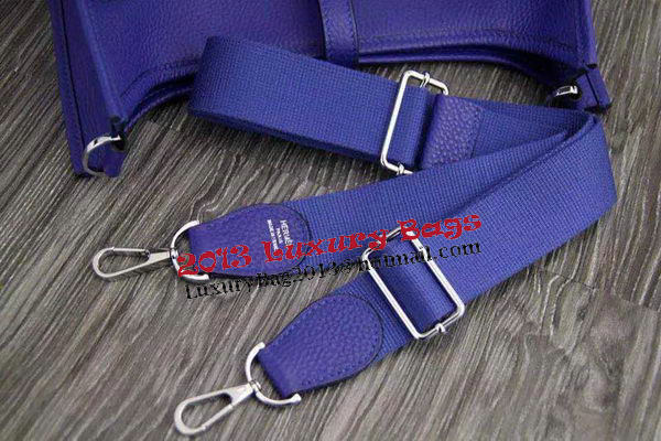 Hermes Evelyne 28cm Messenger Bag Original Leather H1188 Royal Hermes Evelyne 28cm Messenger Bag Original Leather H1188 Royal