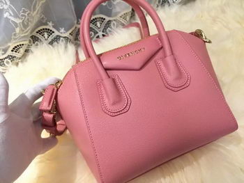 Givenchy mini Antigona Bag Goat Leather G1900 Pink Givenchy mini Antigona Bag Goat Leather G1900 Pink