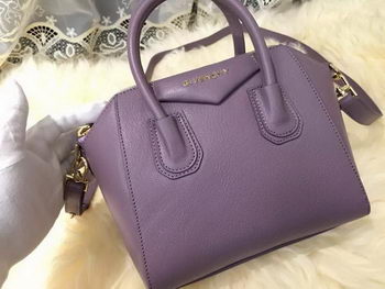 Givenchy mini Antigona Bag Goat Leather G1900 Purple Givenchy mini Antigona Bag Goat Leather G1900 Purple