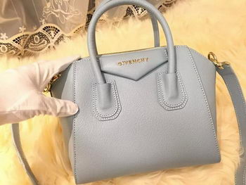 Givenchy mini Antigona Bag Goat Leather G1900 SkyBlue Givenchy mini Antigona Bag Goat Leather G1900 SkyBlue