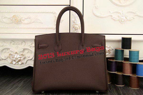 Hermes Birkin 35CM 30CM Tote Bag Original Leather HB35O Brown Hermes Birkin 35CM 30CM Tote Bag Original Leather HB35O Brown