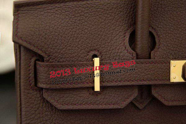 Hermes Birkin 35CM 30CM Tote Bag Original Leather HB35O Brown Hermes Birkin 35CM 30CM Tote Bag Original Leather HB35O Brown