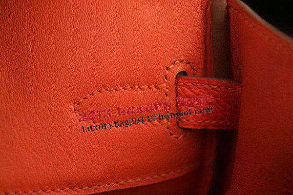 Hermes Birkin 35CM 30CM Tote Bag Original Leather HB35O Orange Hermes Birkin 35CM 30CM Tote Bag Original Leather HB35O Orange