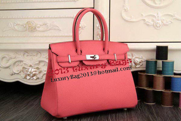 Hermes Birkin 35CM 30CM Tote Bag Original Leather HB35O Pink Hermes Birkin 35CM 30CM Tote Bag Original Leather HB35O Pink