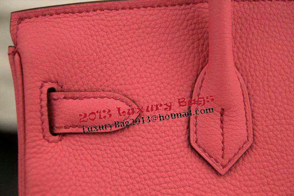 Hermes Birkin 35CM 30CM Tote Bag Original Leather HB35O Pink Hermes Birkin 35CM 30CM Tote Bag Original Leather HB35O Pink