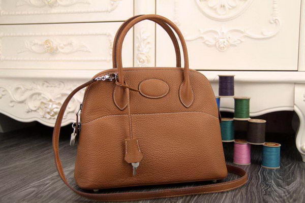 Hermes Bolide 31CM Original Leather Tote Bag Wheat Hermes Bolide 31CM Original Leather Tote Bag Wheat