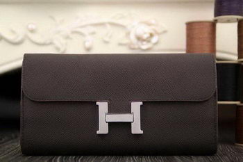 Hermes Constance Long Wallets Original Leather HA909 Brown Hermes Constance Long Wallets Original Leather HA909 Brown