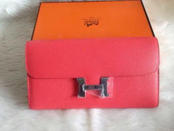 Hermes Constance Long Wallets Original Leather HA909 Light Pink Hermes Constance Long Wallets Original Leather HA909 Light Pink