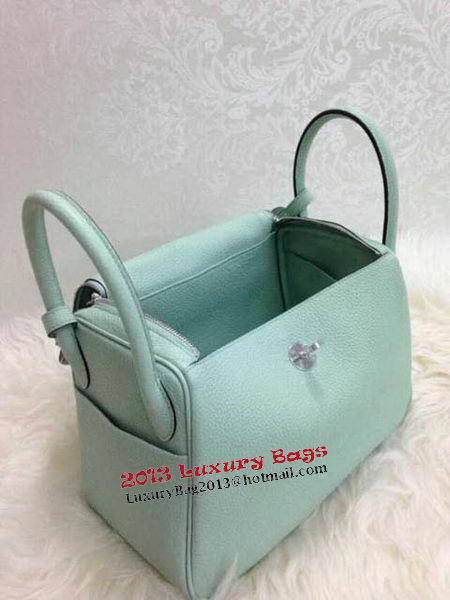 Hermes Lindy 30CM Original Leather Shoulder Bag HLD30 Skyblue Hermes Lindy 30CM Original Leather Shoulder Bag HLD30 Skyblue