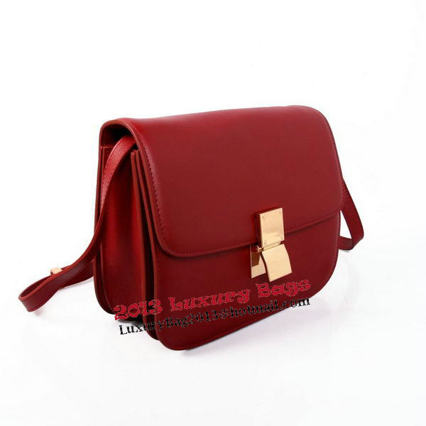 Celine Classic Box Small Flap Bag Smooth Leather C88007C Burgundy Celine Classic Box Small Flap Bag Smooth Leather C88007C Burgundy