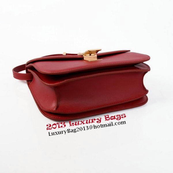 Celine Classic Box Small Flap Bag Smooth Leather C88007C Burgundy Celine Classic Box Small Flap Bag Smooth Leather C88007C Burgundy