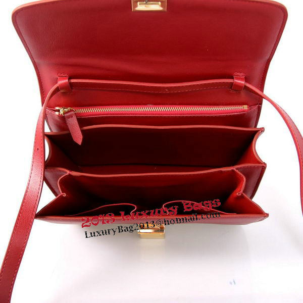 Celine Classic Box Small Flap Bag Smooth Leather C88007C Burgundy Celine Classic Box Small Flap Bag Smooth Leather C88007C Burgundy