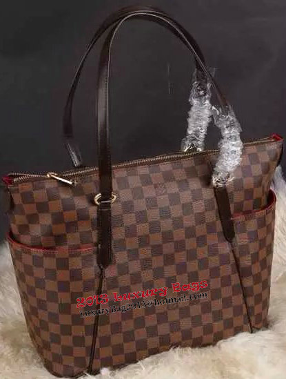 Louis Vuitton Damier Ebene Canvas TOTALLY MM N41281 Louis Vuitton Damier Ebene Canvas TOTALLY MM N41281