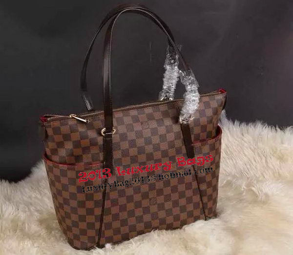 Louis Vuitton Damier Ebene Canvas TOTALLY MM N41281 Louis Vuitton Damier Ebene Canvas TOTALLY MM N41281