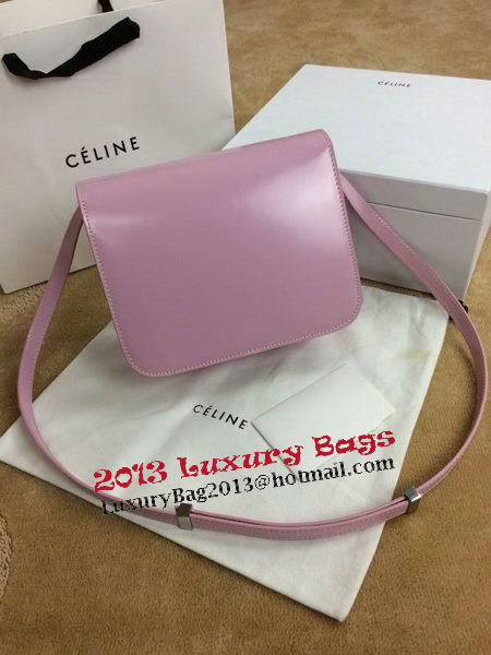Celine Classic Box Small Flap Bag Smooth Leather C11042 Light Pink Celine Classic Box Small Flap Bag Smooth Leather C11042 Light Pink