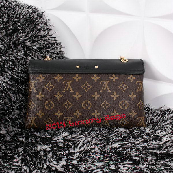 Louis Vuitton Monogram Canvas Pallas Chain Aurore Bag M41200 Black Louis Vuitton Monogram Canvas Pallas Chain Aurore Bag M41200 Black