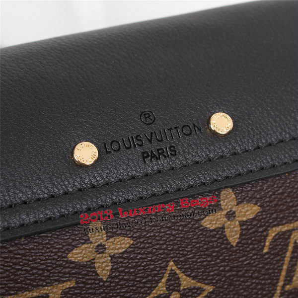 Louis Vuitton Monogram Canvas Pallas Chain Aurore Bag M41200 Black Louis Vuitton Monogram Canvas Pallas Chain Aurore Bag M41200 Black
