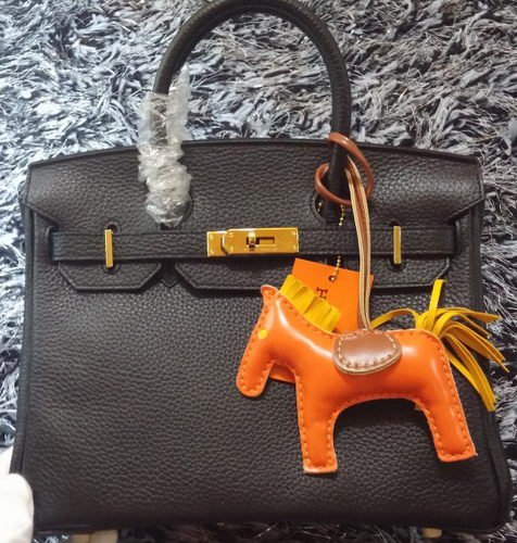 Hermes Birkin 30CM Tote Bags Litchi Leather H30LI Black Hermes Birkin 30CM Tote Bags Litchi Leather H30LI Black
