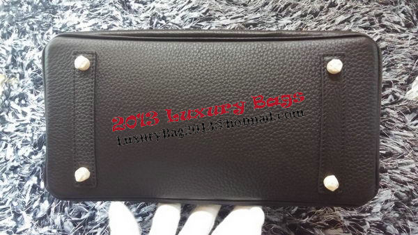 Hermes Birkin 30CM Tote Bags Litchi Leather H30LI Black Hermes Birkin 30CM Tote Bags Litchi Leather H30LI Black