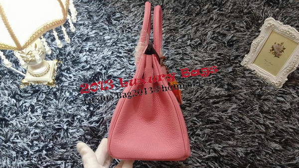 Hermes Birkin 30CM Tote Bags Litchi Leather H30LI Cherry Hermes Birkin 30CM Tote Bags Litchi Leather H30LI Cherry