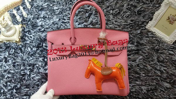 Hermes Birkin 30CM Tote Bags Litchi Leather H30LI Cherry Hermes Birkin 30CM Tote Bags Litchi Leather H30LI Cherry